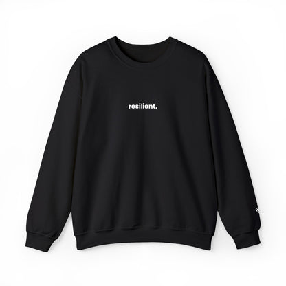 resilient. Crew Neck in Dark